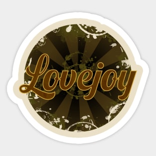 lovejoy Sticker